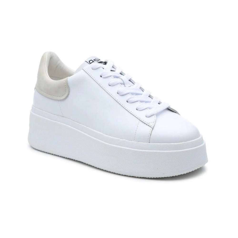 Ash White Platform Sneakers
